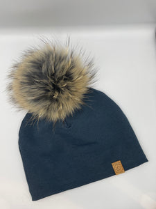 Tuque Lignée Bleue Foncée