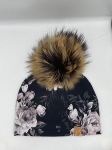 Tuque Bouquet Monochrome